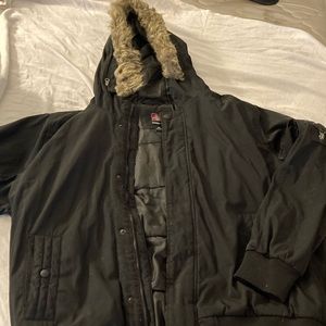 Swiss tech winter jacket